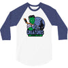 spooky city creatures   hockey team 3/4 Sleeve Shirt