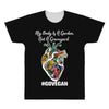 my body is a garden, not a graveyard black All Over Men's T-shirt