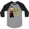 new face 3/4 Sleeve Shirt