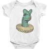 elizabethan dilophosaurus Baby Bodysuit