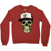 skull Crewneck Sweatshirt