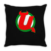 utica devils ahl hockey Throw Pillow