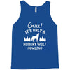 chill hungry wolf Tank Top