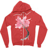 blossom Zipper Hoodie