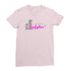 lady firefighter Ladies Fitted T-Shirt