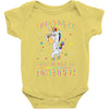 Unicorns are born in October Baby Onesie