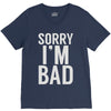 sorry i'm bad (2) V-Neck Tee