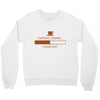 caffeine loading pleace wait Crewneck Sweatshirt