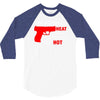 packing heat   i'm hot 3/4 Sleeve Shirt