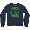 irish girls rock Crewneck Sweatshirt