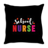 School Nurse Throw Pillow