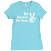 dos cervezas por favor Ladies Fitted T-Shirt