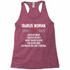 Taurus Woman Racerback Tank