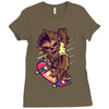 nick automatic Ladies Fitted T-Shirt