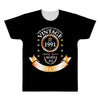 the birth of legend vintage est. 1991 premium quality aged to perfecti All Over Men's T-shirt