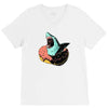 donut shark! V-Neck Tee