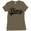 bing Ladies Fitted T-Shirt