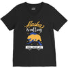 alaska is calling and i must go V-Neck Tee