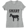 smart ass Ladies Fitted T-Shirt
