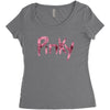 Pinky Cosplay Women's Triblend Scoop T-shirt