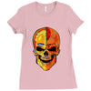 skull Ladies Fitted T-Shirt