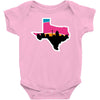 san antonio skyline spurs Baby Onesie