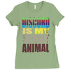 discord is my spirit animal Ladies Fitted T-Shirt