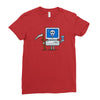 blue screen of death Ladies Fitted T-Shirt