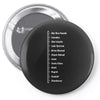 Beard Growth Scale Pin-back button