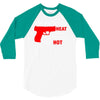 packing heat   i'm hot 3/4 Sleeve Shirt