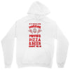 horror movies, pizza and beer Unisex Hoodie