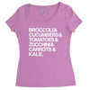 vegan Women's Triblend Scoop T-shirt