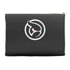 ghost logo design Accessory Pouches