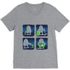 saving the world, one small step at a time V-Neck Tee