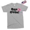 Bun in the Oven with Heart Baby Girl Exclusive T-shirt