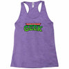 ninja geek Racerback Tank