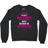 The Best Grammy Was Born In Sebtember Crewneck Sweatshirt