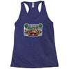 mens retro game out run, ideal gift or birthday present. Racerback Tank