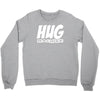hug machine funny joke Crewneck Sweatshirt