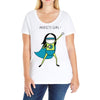 anxiety girl Ladies Curvy T-Shirt