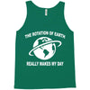 the rotation of the earth Tank Top