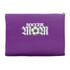 soccer mom rhinestone Accessory Pouches