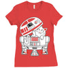 r2 d mew Ladies Fitted T-Shirt