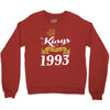 kings are born in 1993 Crewneck Sweatshirt