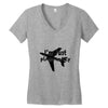 plane crazy Women's V-Neck T-Shirt