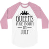 queens are born in july (2) 3/4 Sleeve Shirt