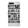 verified traveller tee iPhone 7 Plus Case