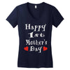 happy 1st mothers day babygrow Women's V-Neck T-Shirt