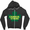 canada strong Zipper Hoodie