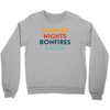 Summer Night Bonfires Beer Crewneck Sweatshirt